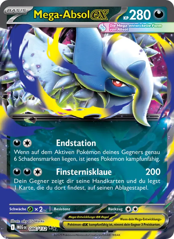 Mega Absol ex #086
