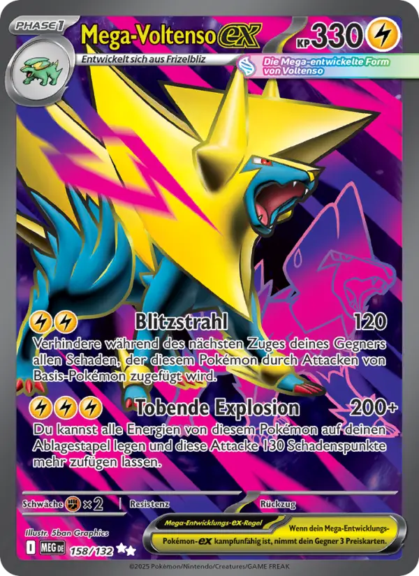 Mega Manectric ex #158