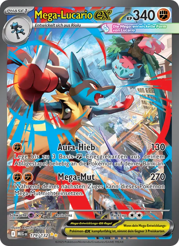 Mega-Lucario ex #179 — Mega-Entwicklung