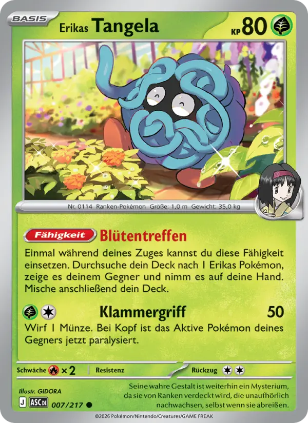 Erikas Tangela #007
