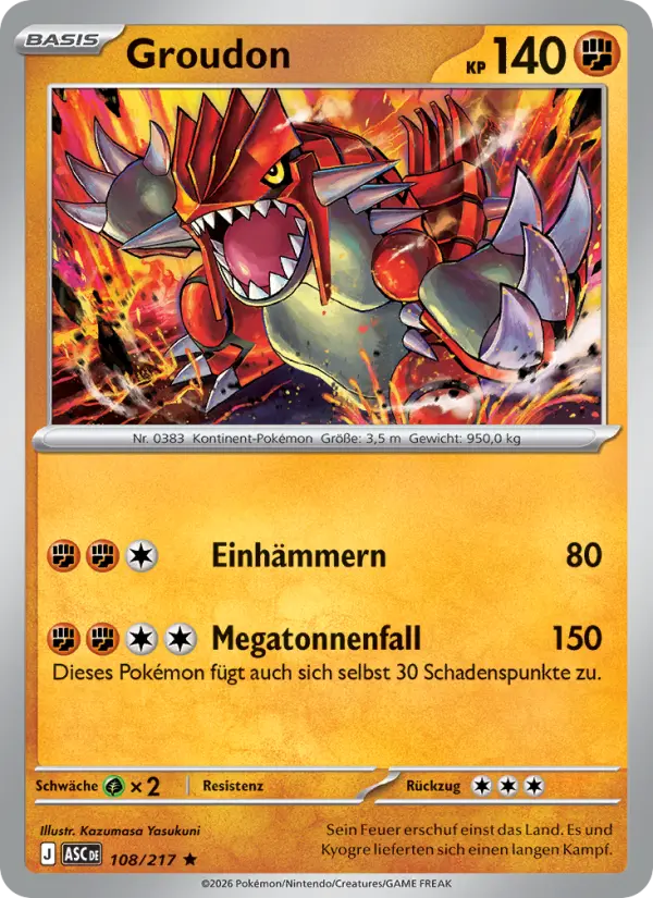 Groudon #108