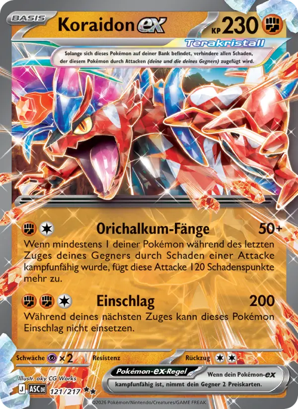 Koraidon ex #121