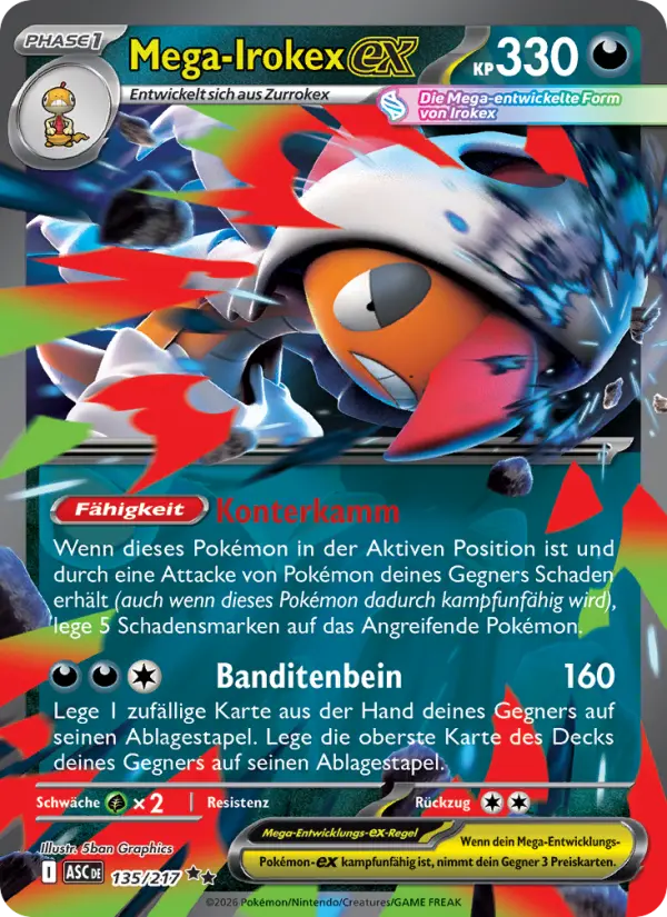 Mega-Irokex ex #135