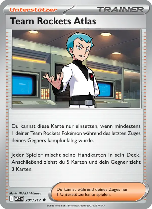 Team Rockets Atlas #201