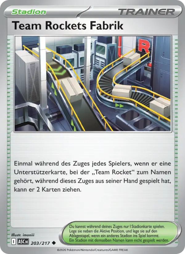 Team Rockets Fabrik #203