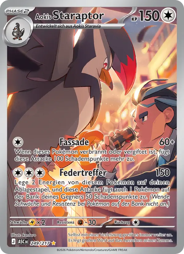Aokis Staraptor #249
