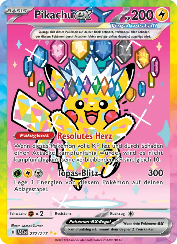 Pikachu ex #277