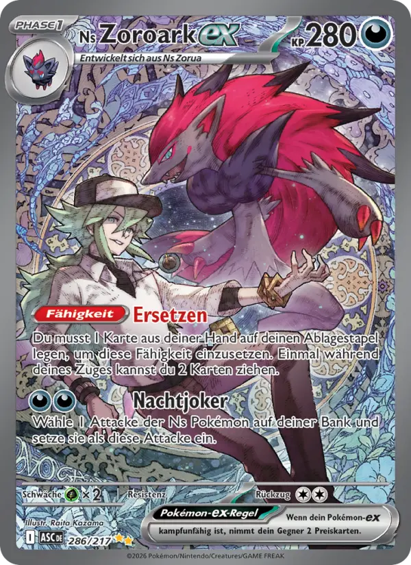 Ns Zoroark ex #286