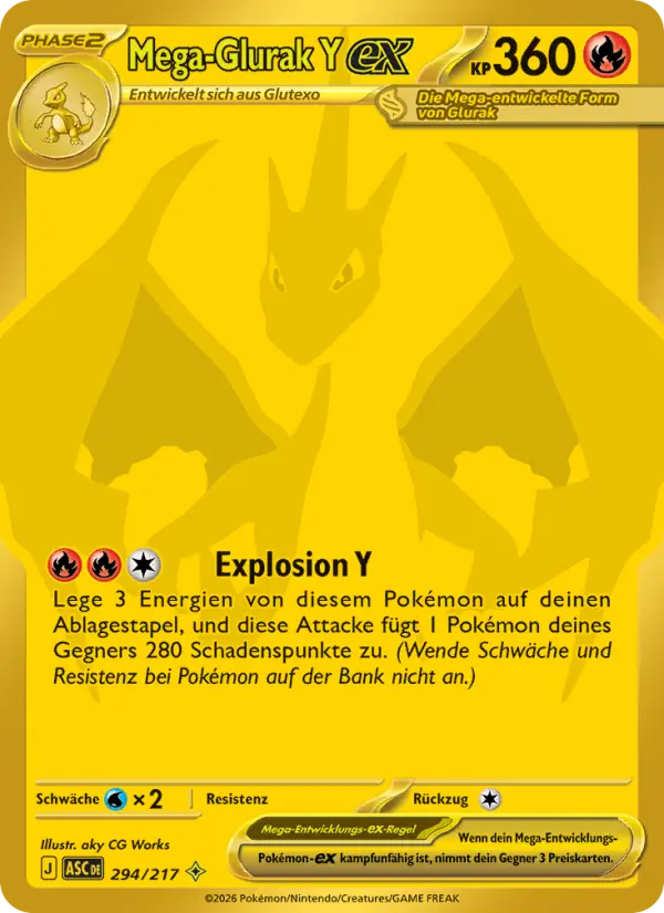 Mega-Glurak Y ex #294