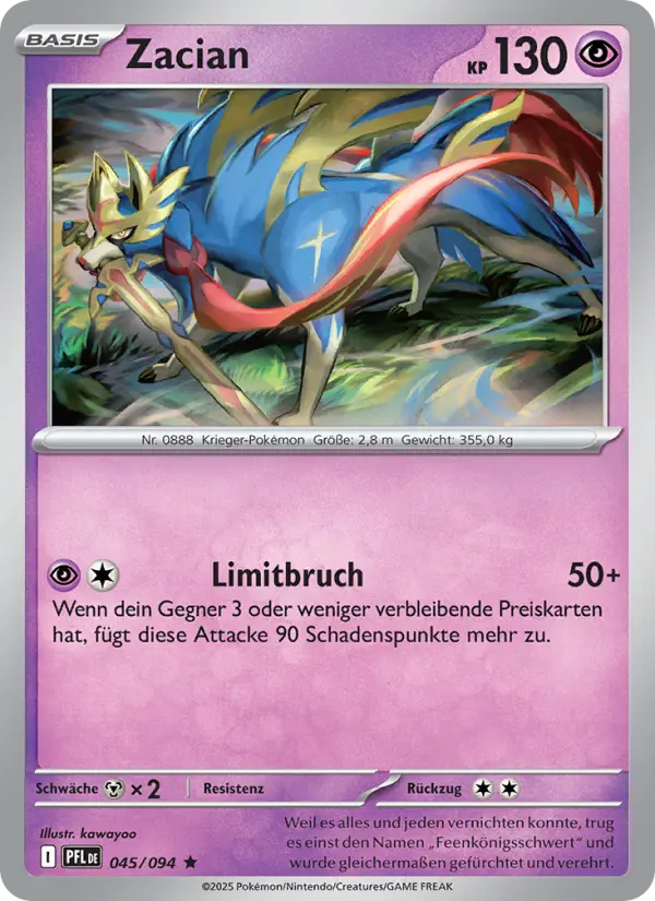 Zacian #045