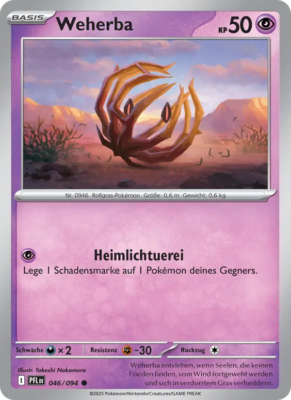 Weherba #046 — Fatale Flammen (Reverse Holo)