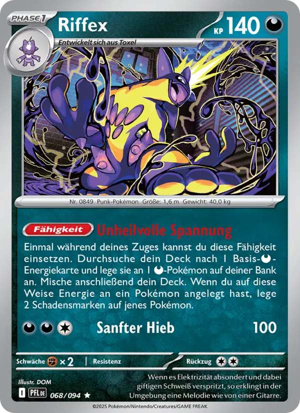 Riffex #068 — Fatale Flammen (Reverse Holo)