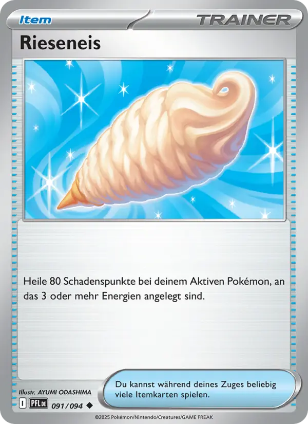 Rieseneis #091 — Fatale Flammen (Reverse Holo)