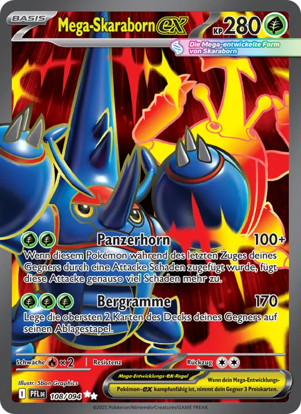 Mega-Skaraborn ex #108 — Fatale Flammen