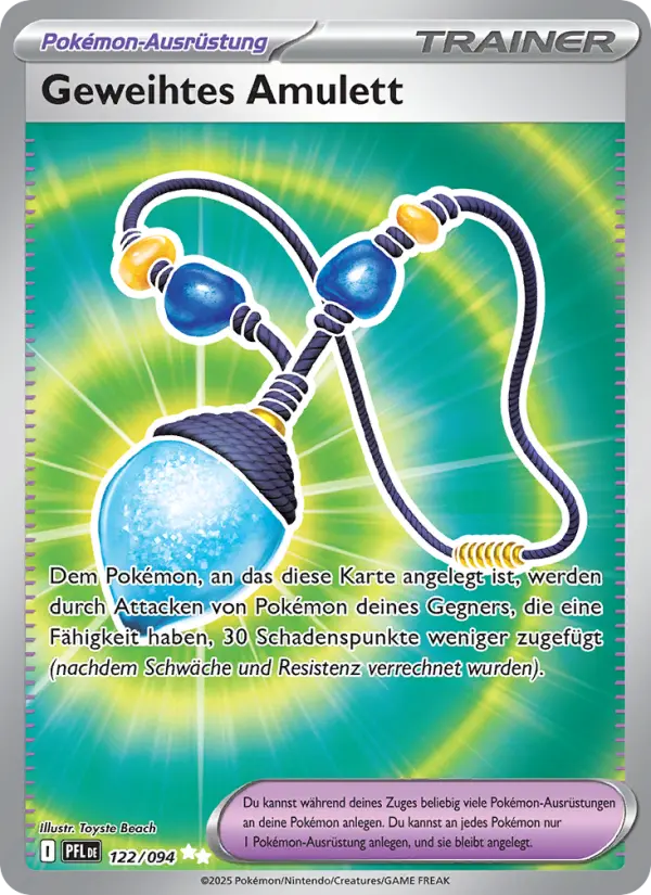 Geweihtes Amulett #122