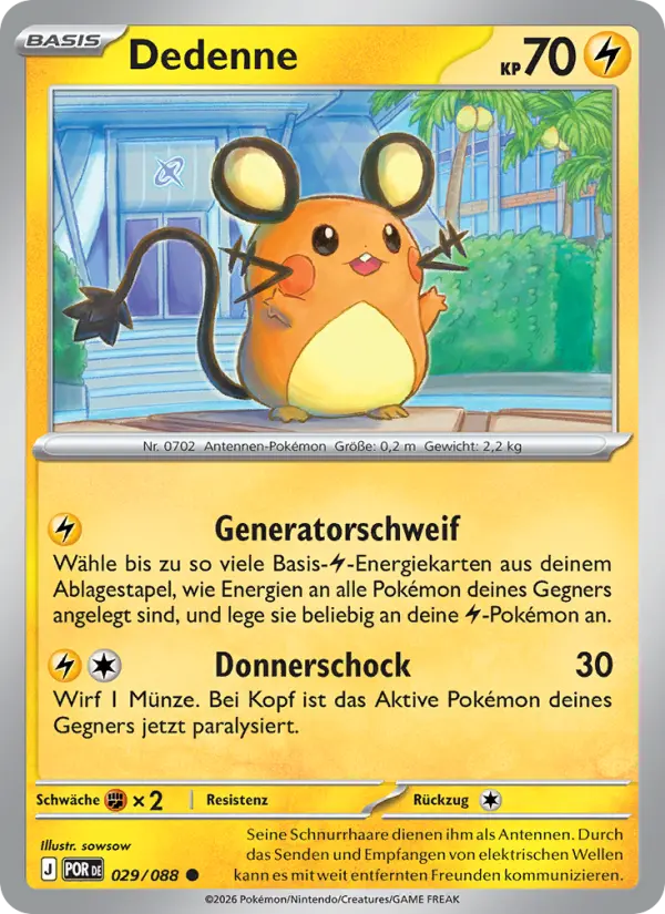 Dedenne #029
