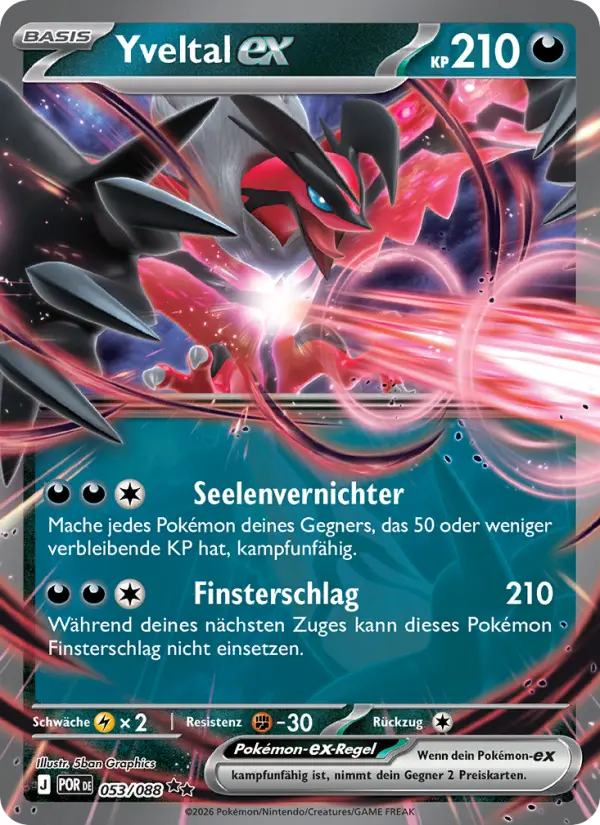 Yveltal EX #053