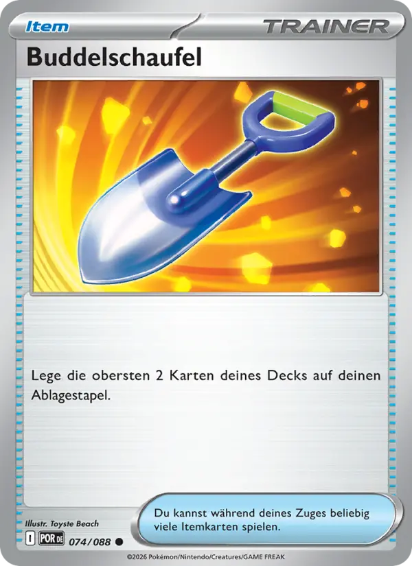 Buddelschaufel #074 — Optimale Ordnung (Reverse Holo)