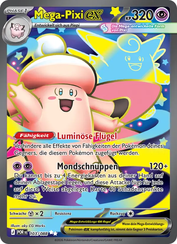 Mega Clefable ex #103