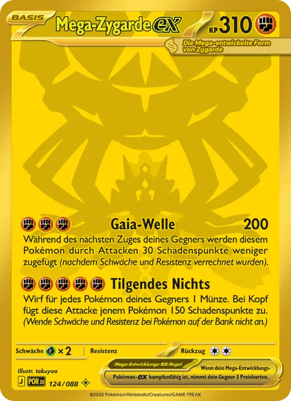 Mega-Zygarde ex #124