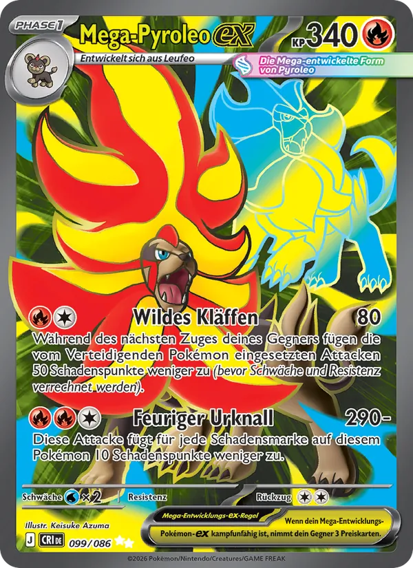 Mega-Pyroleo ex #099