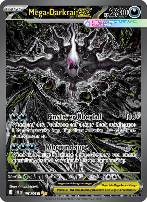 Mega-Darkrai ex #116