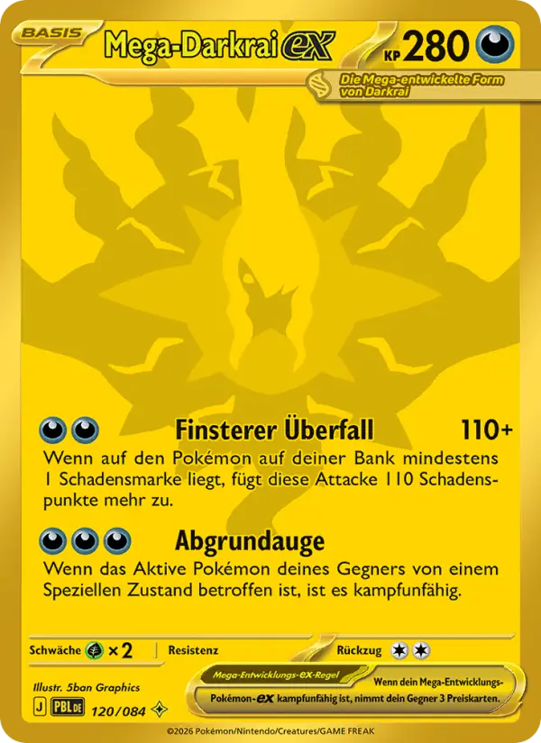 Mega-Darkrai ex #120