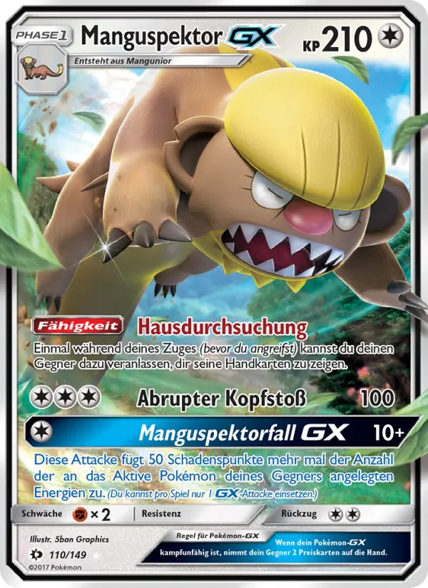Manguspektor GX #110 — Sonne & Mond