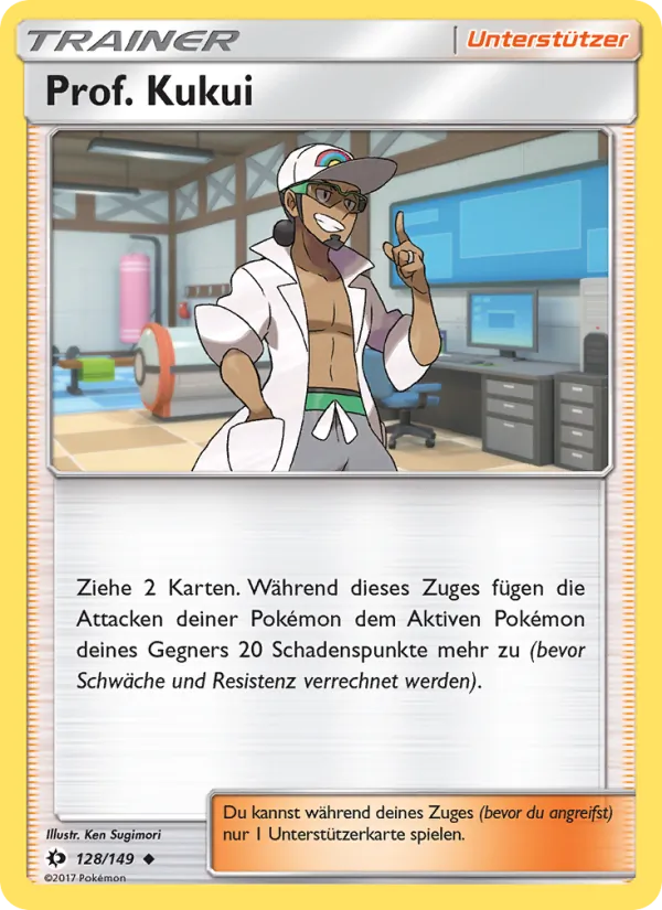 Prof. Kukui #128 — Sonne & Mond