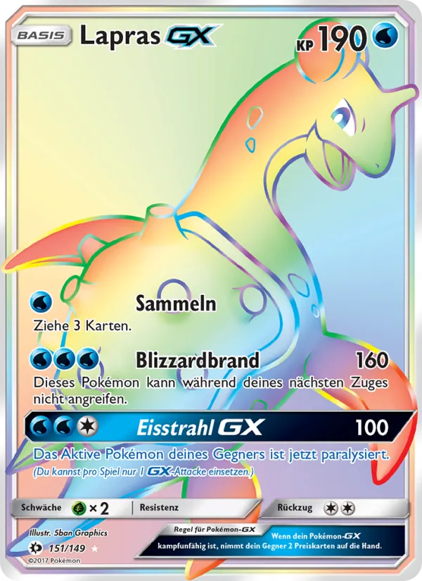 Lapras GX #151