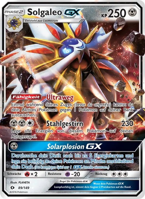 Solgaleo GX #89