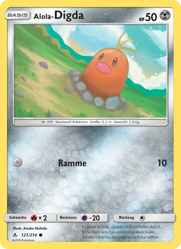 Alolan Diglett #121