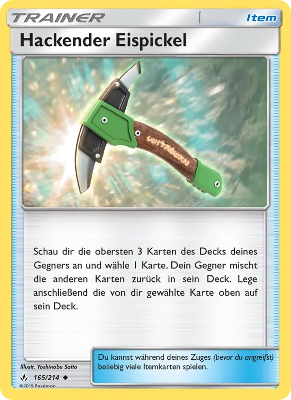 Hackender Eispickel #165