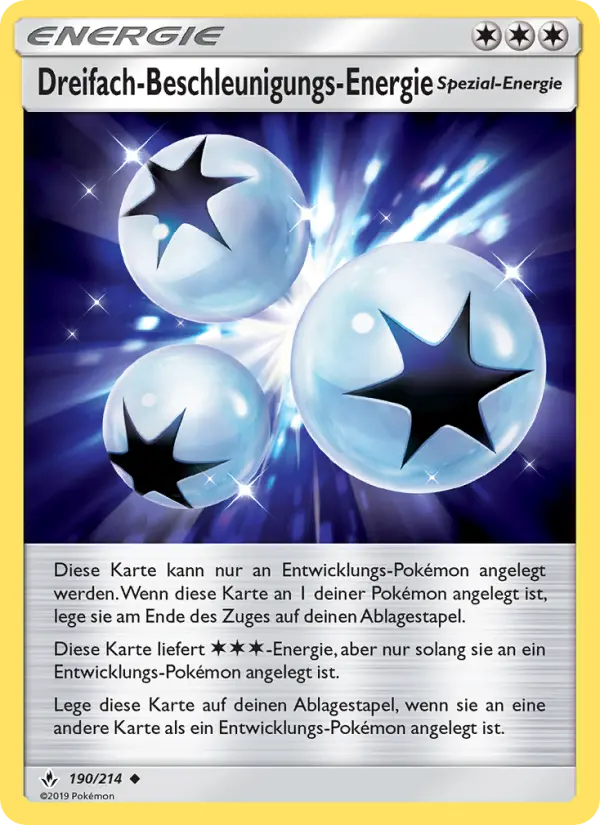Dreifach-Beschleunigungs-Energie #190