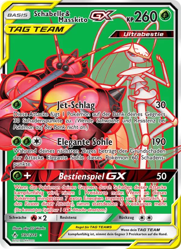 Schabelle & Masskito GX #191