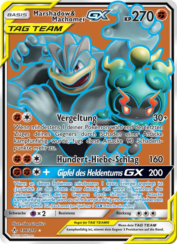 Marshadow & Machomei GX #198