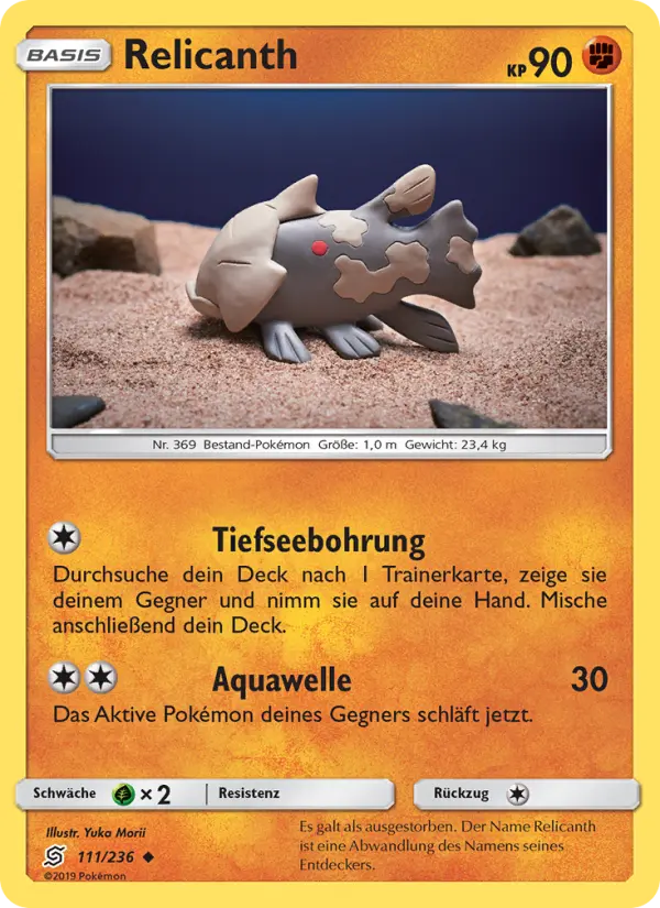 Relicanth #111 — Bund der Gleichgesinnten