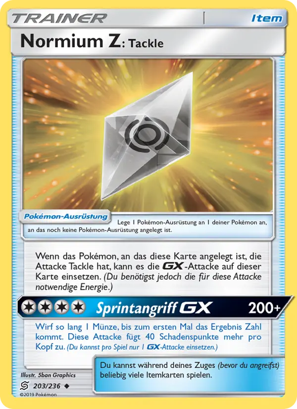Normium Z: Tackle #203 — Bund der Gleichgesinnten (Reverse Holo)
