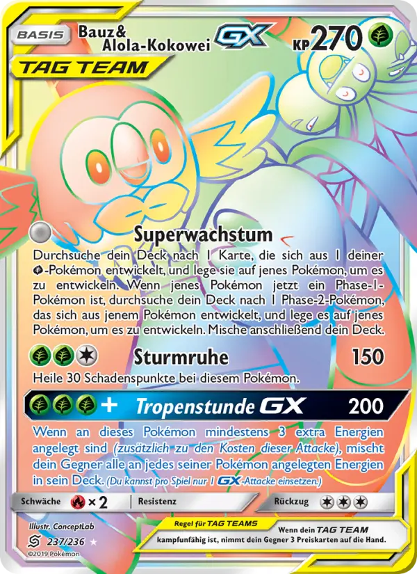 Bauz & Alola-Kokowei GX #237