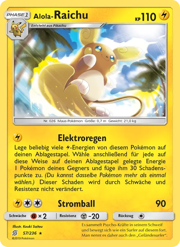 Alolan Raichu #57
