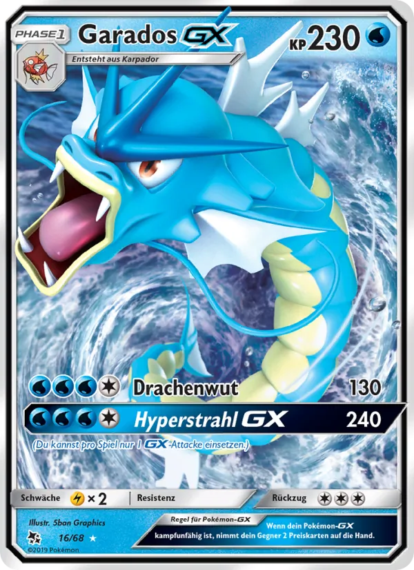 Garados-GX #16 — Verborgenes Schicksal