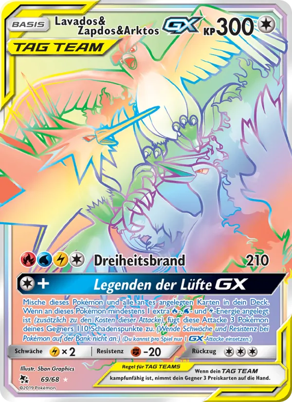 Lavados & Zapdos & Arktos-GX #69