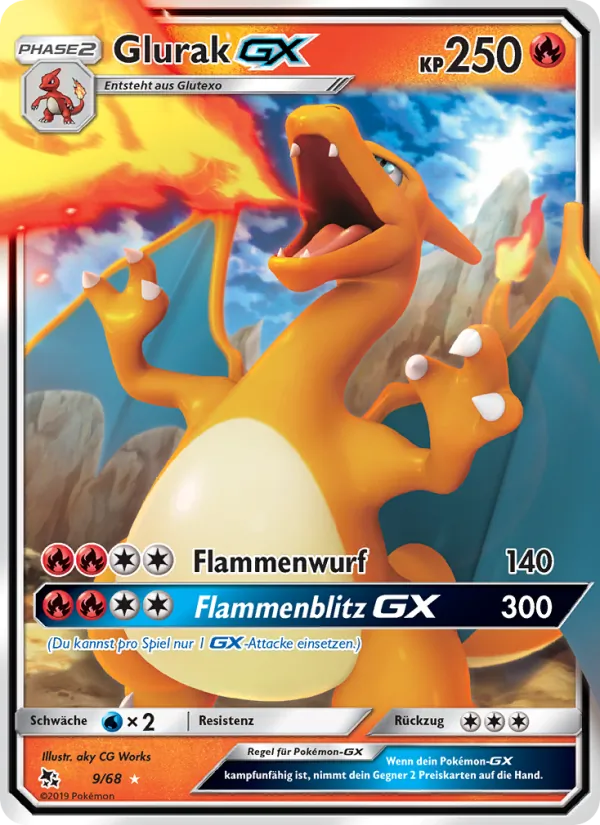 Glurak-GX #9