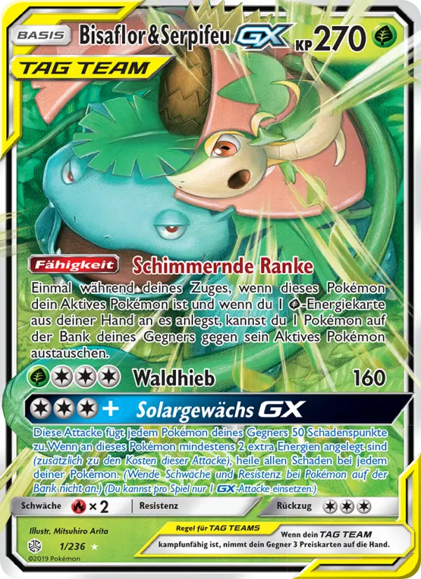 Bisaflor & Serpifeu GX #1