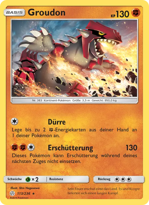 Groudon #113