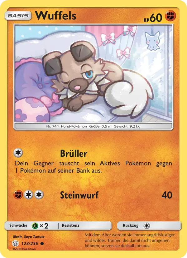 Wuffels #123 — Welten im Wandel (Reverse Holo)