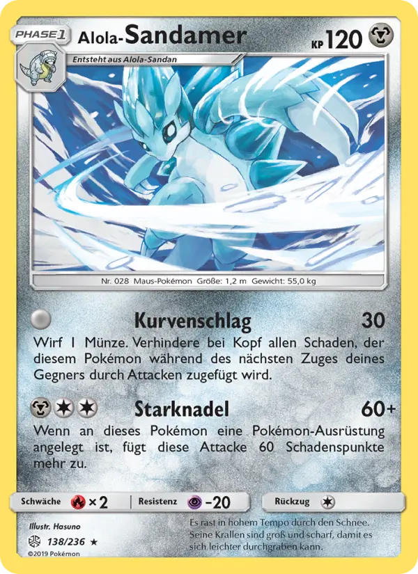 Alola-Sandamer #138