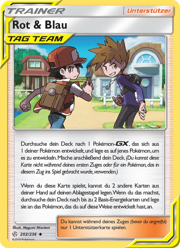 Rot & Blau #202 — Welten im Wandel (Reverse Holo)