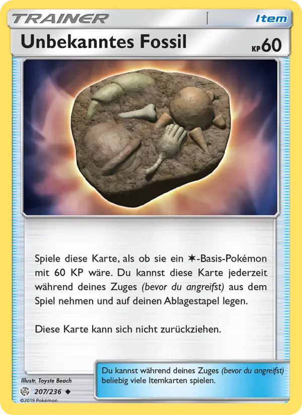 Unbekanntes Fossil #207
