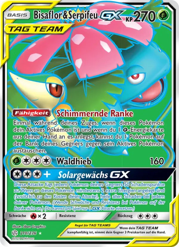 Bisaflor & Serpifeu GX #210